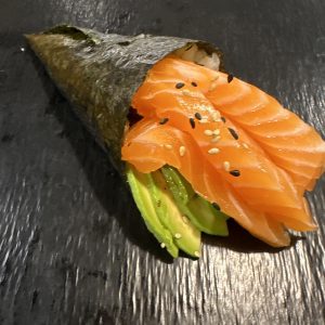 Saumon avocat (Temaki 1 pc)