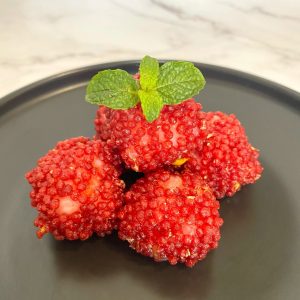 Boulettes scampis aux Litchi