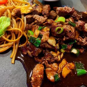 Teppanyaki de boeuf