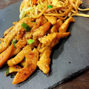 Teppanyaki de poulet