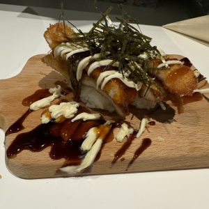 Tempura poulet mayonnaise(Nigiri 2 pcs)